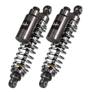 Bitubo Road Rear Twin Shocks ( Piggy Back Tank ) For Harley
